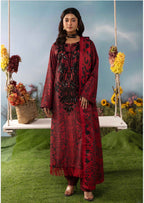 M PRINTS by simrans-3 Piece Embroidered Suit