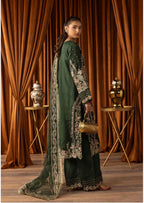 SANGEET- 3 piece heavy Embroidered soft organza Suit