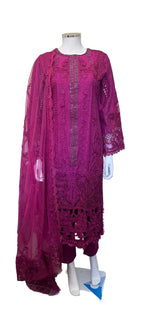 3 piece Embroidered Lawn Suit