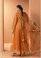 ANARKALI- 3 piece Embroidered suit