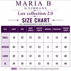 MARIA B by SIMRANS…. LUX COLLECTION 2.0