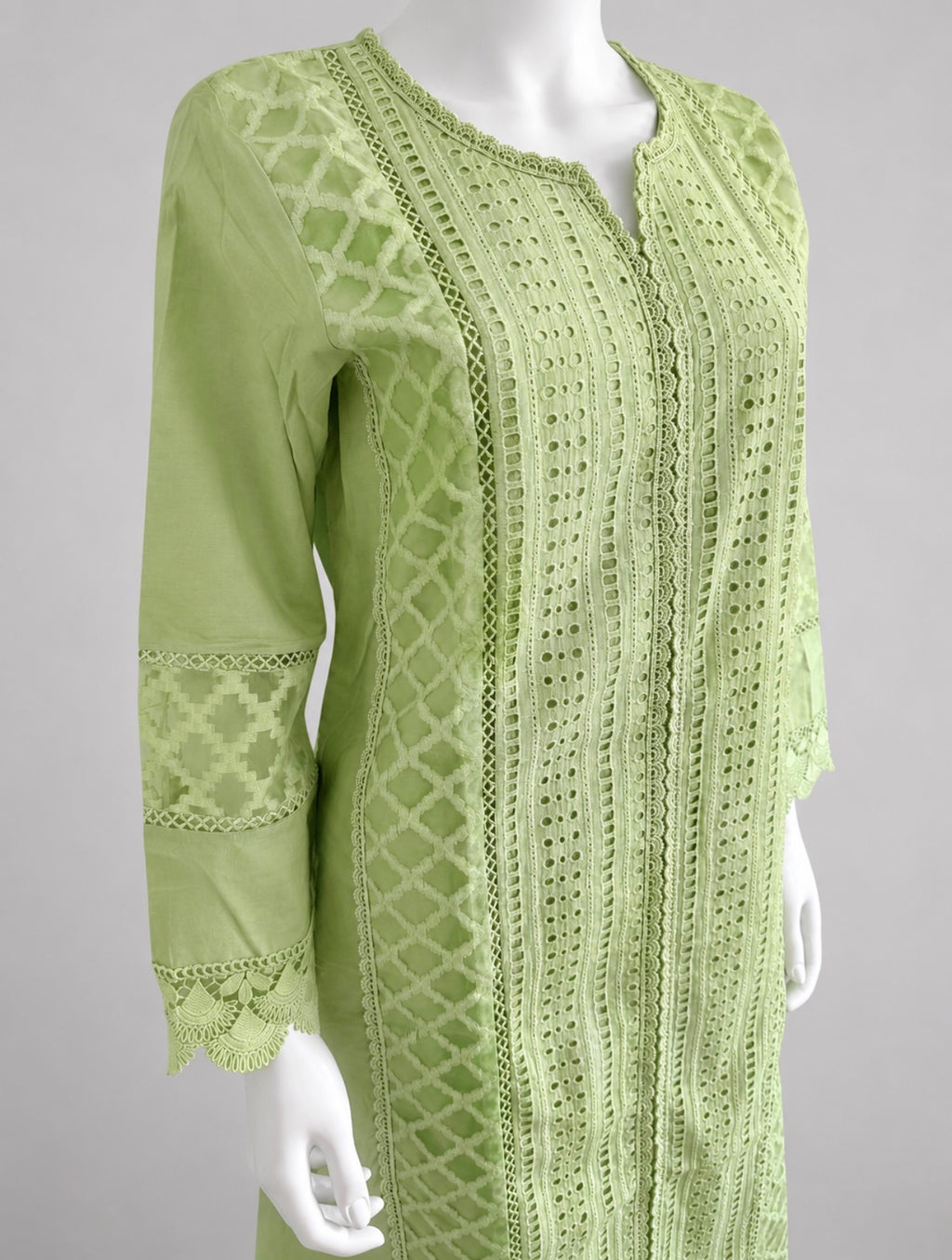 SUMAIRA- 3 piece chikankari Lawn suit