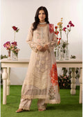 ELYSIA - 3 piece Embroidered Chiffon Suit