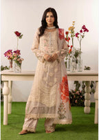 ELYSIA - 3 piece Embroidered Chiffon Suit