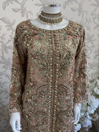 PEARLS     Luxury Hand-Embellished Pakistani 3 piece Suit