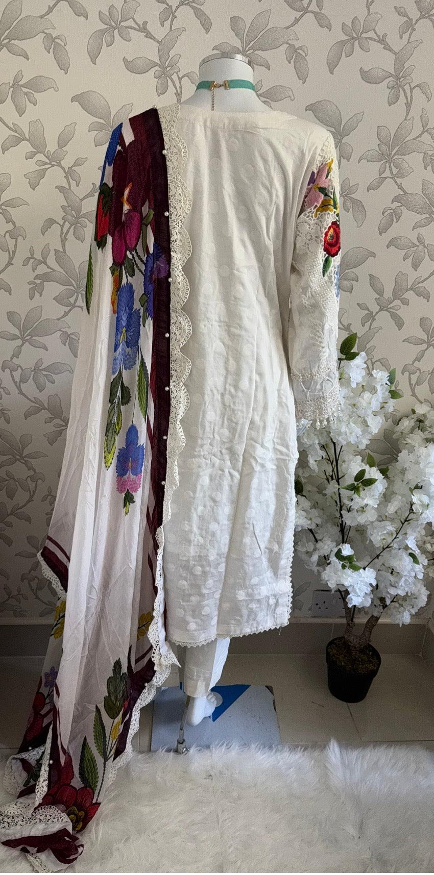 Maria B Luxury Lawn 2026-10A ( original)