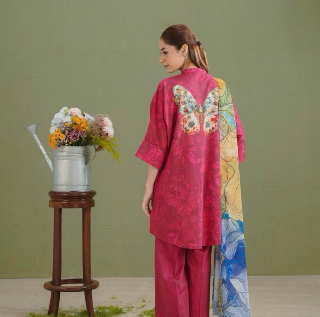 COCO by ZSH- 3 piece Printed Lawn Suit (original)