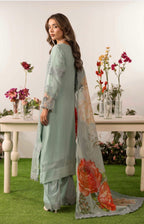 ELYSIA - 3 piece Embroidered Chiffon Suit