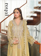SITARA- 3 piece Embroidered Chiffon Suit