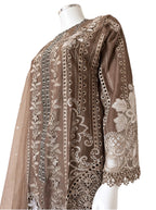 3 piece Embroidered Lawn Suit