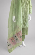 SUMAIRA- 3 piece chikankari Lawn suit