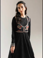 TUBA- 4 piece Embroidered Maxi Dress