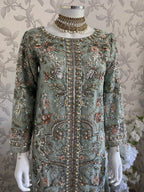 PEARLS Luxury Hand-Embellished Pakistani 3 pcs Suit