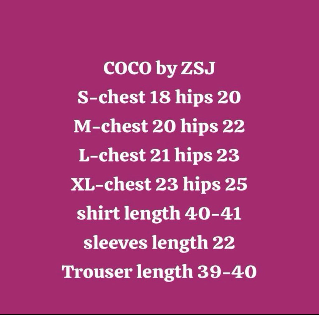 COCO by ZSH- 3 piece Printed Lawn Suit (original)