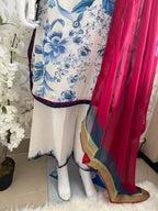 COCO by ZSH- 3 piece Printed Lawn Suit (original )
