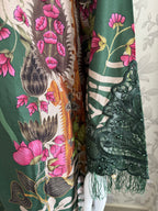 M Prints inspired Embroidered 3-Piece Suit | Pakistani Designer Dress