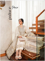 SITARA- 3 piece Embroidered Chiffon Suit