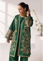 MB Lux- 4 piece Embroidered khadder Jacket Suit