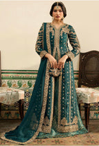 NAZLEEN- 3 piece embroidered Chiffon Suit