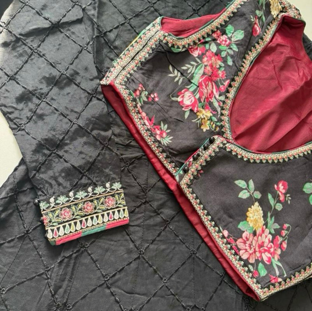 TUBA- 4 piece Embroidered Maxi Dress