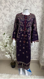HUSN-E-EID  3 pieces Embroidered viscose Suit