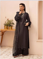 IONA- 3 pieces DHANAK fabric suit with Laser cut Duppatta