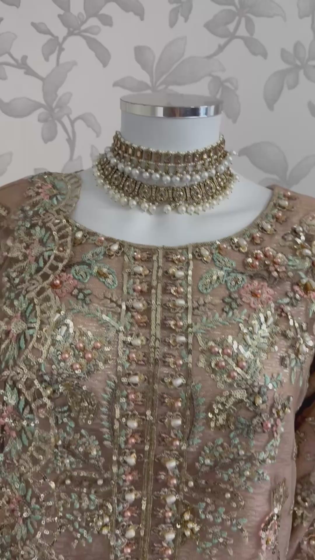 PEARLS     Luxury Hand-Embellished Pakistani 3 piece Suit