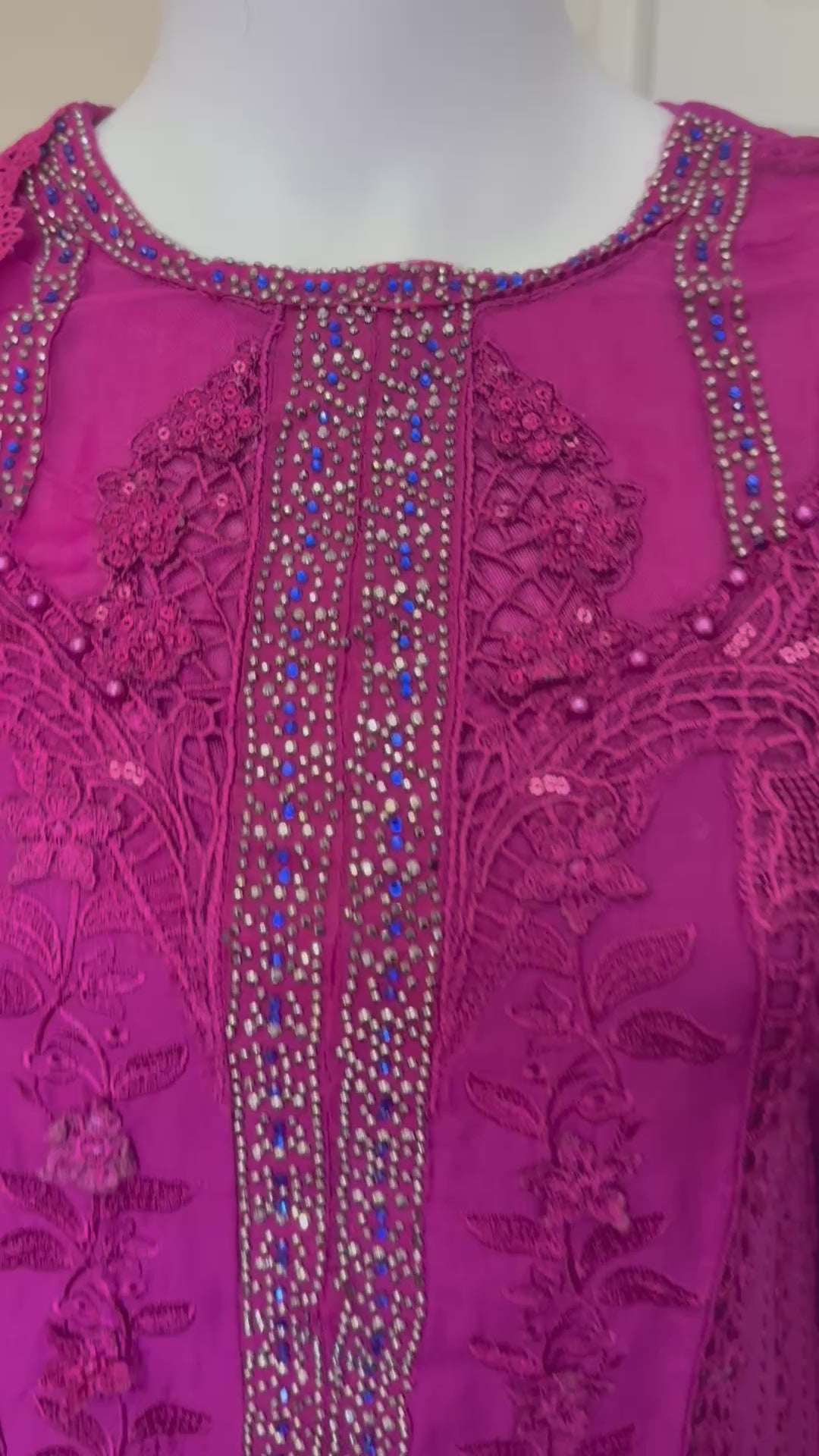 3 piece Embroidered Lawn Suit