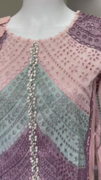 Pastel Bloom-3 piece Luxury chikankari Lawn Suit