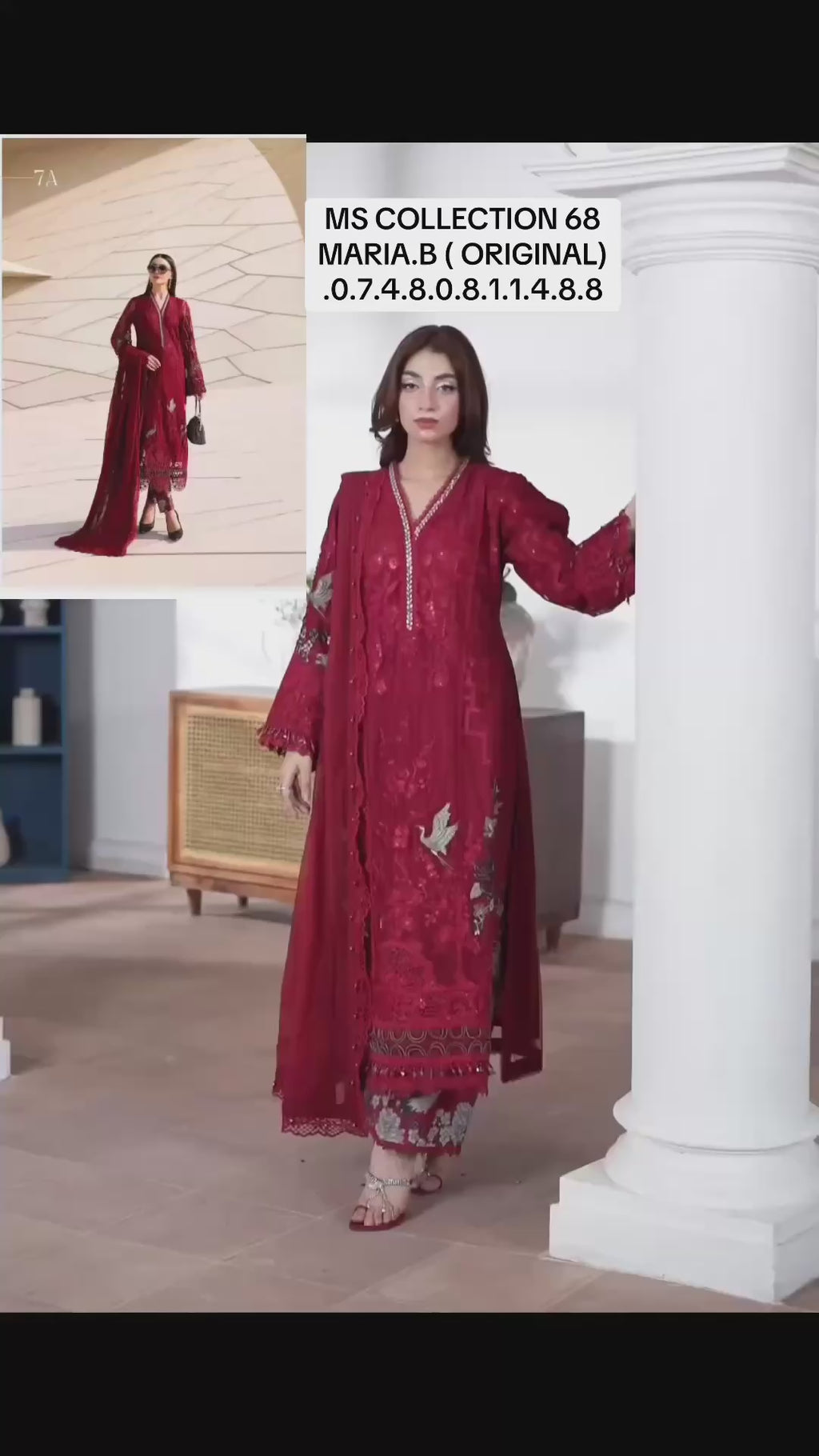 MARIA B LUXE LAWN 2026- 7A (original)