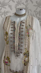 UJAALA- 3 pieces Embroidered Pakistani Suit