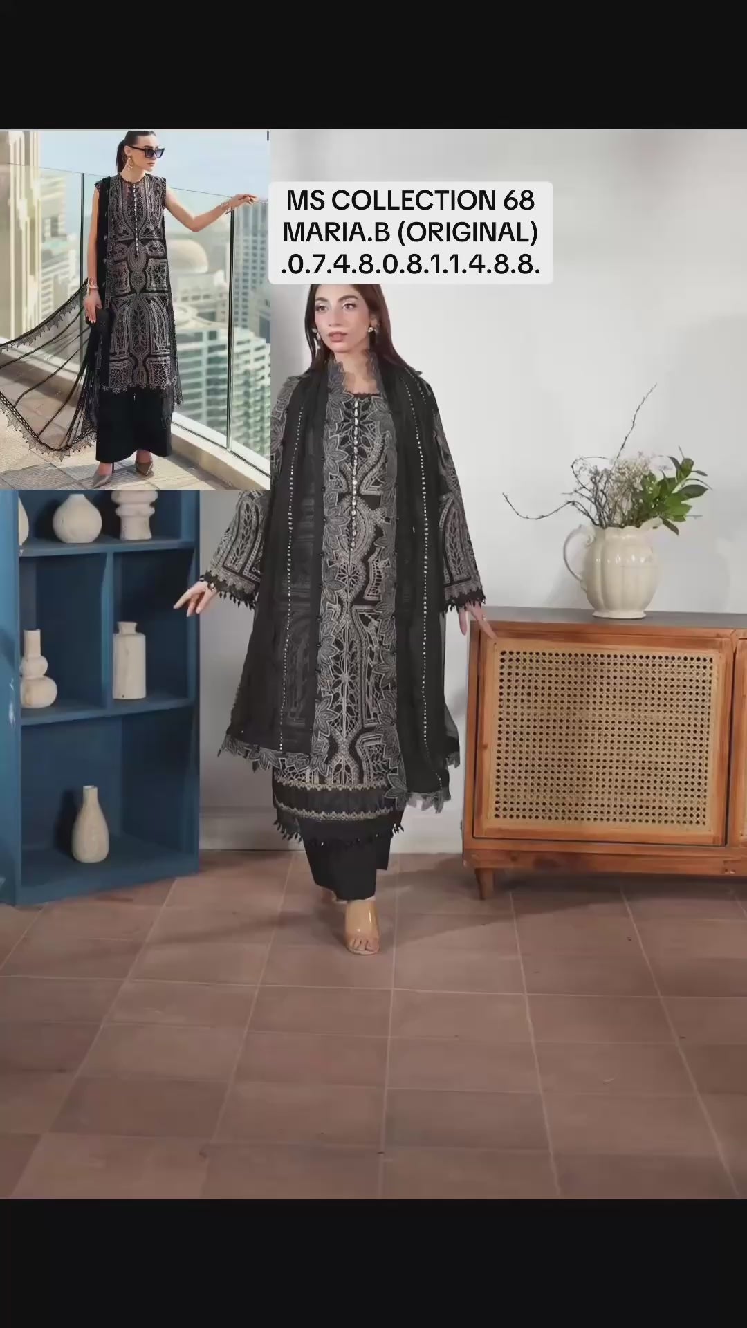 MARIA B LUXE LAWN 2026- 8B ( original)
